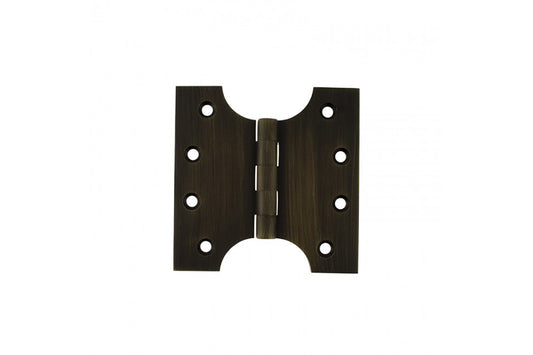 Atlantic (Solid Brass) Parliament Hinges 4" x 2" x 4mm - Urban Bronze - APH424UB - (Pair)