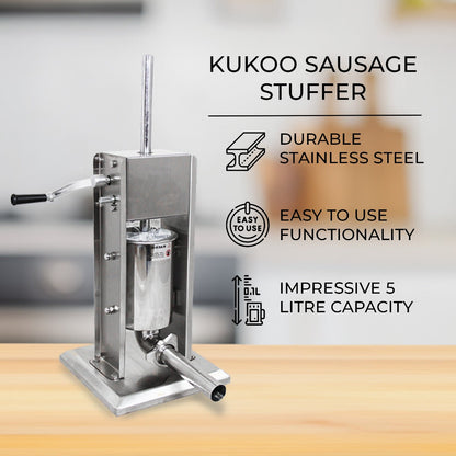 Kukoo 5 Litre Sausage Stuffer