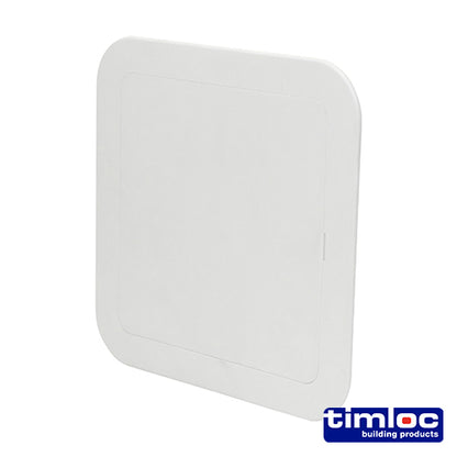 Timloc Access Panel Plastic Clip Fit White - 205 x 205mm