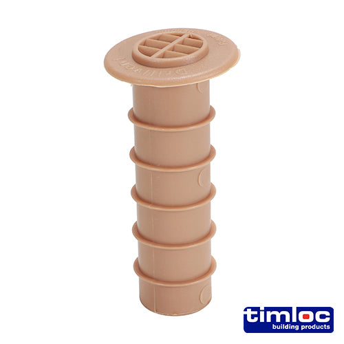 50 x Timloc Cavity Wall Drill Vent Buff - 80 (drill hole 25mm)