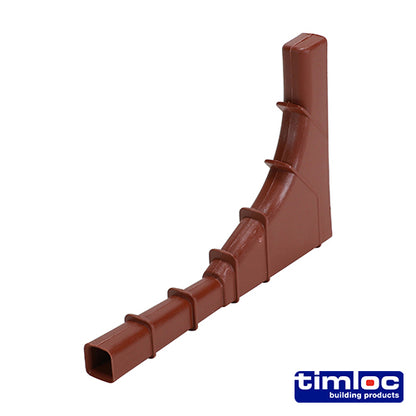 50 x Timloc Invisiweep Wall Weep Brown - 65 x 10 x 102mm