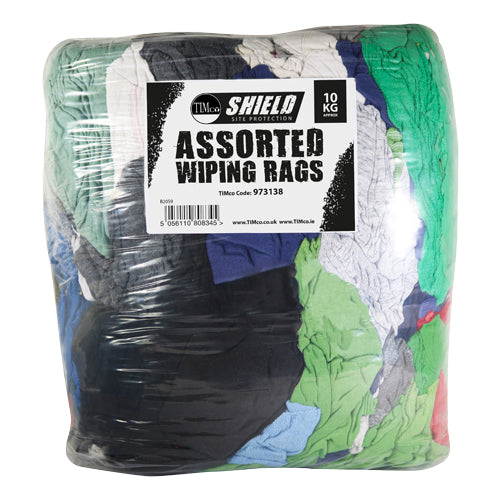 10kg - TIMCO Assorted Wiping Rags - 10kg