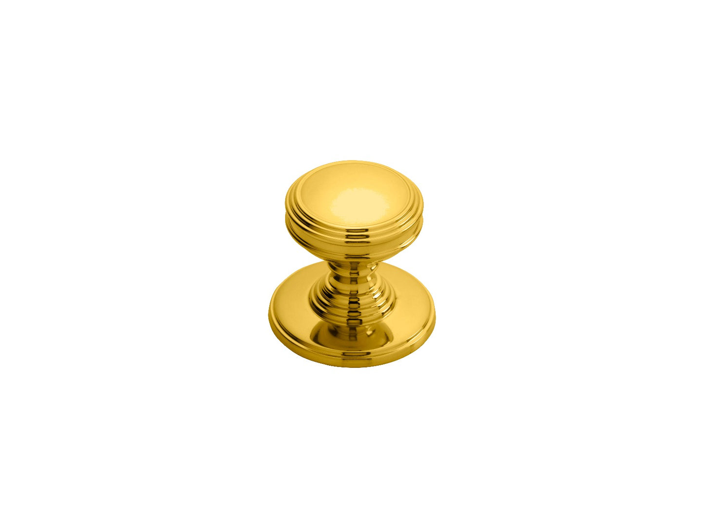 FTD DELAMAIN PLAIN KNOB 25MM - POLISHED BRASS - 32 ( 26 )