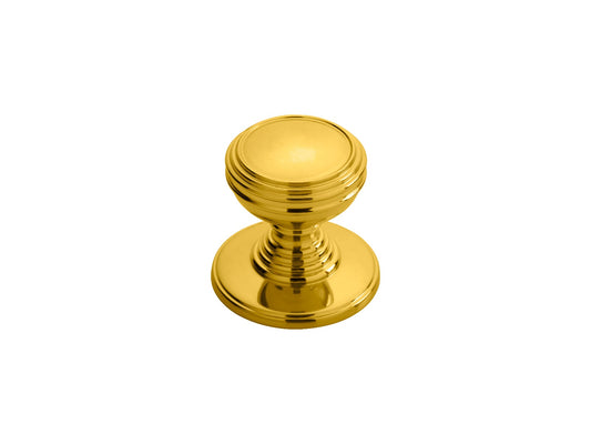 FTD DELAMAIN PLAIN KNOB 30MM - POLISHED BRASS - 38 ( 31 )