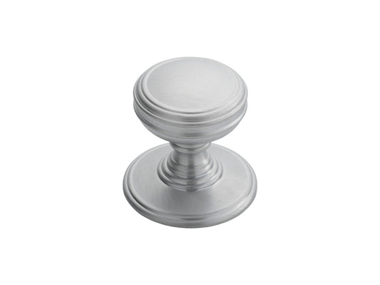 FTD DELAMAIN PLAIN KNOB 38MM - SATIN CHROME - 46 ( 37.5 )