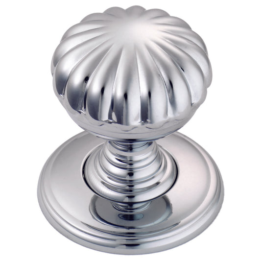 FTD DELAMAIN FLOWER KNOB 32MM - POLISHED CHROME - 38 ( 31 )