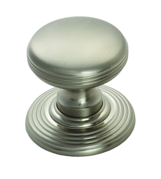 FTD DELAMAIN RINGED KNOB 35MM - SATIN NICKEL - 40 ( 35 )