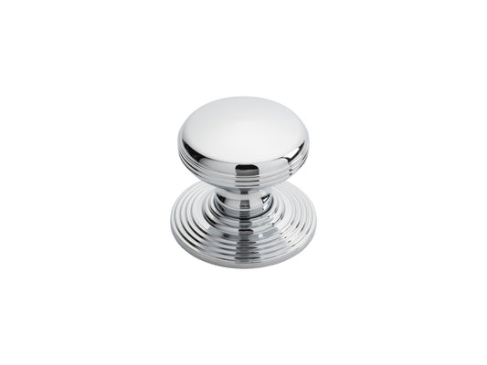 FTD DELAMAIN RINGED KNOB 35MM - POLISHED CHROME - 40 ( 35 )