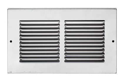 197 X 200MM SILVER LOUVRE GRILLE (FOR INTUMESCENT ES400 150 X 150MM) - SILVER - 195 X 195