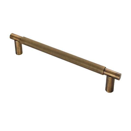 VARESE PULL HANDLE - 300MM C/C - ANTIQUE BRASS -