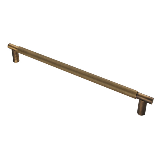 VARESE PULL HANDLE - 450MM C/C - ANTIQUE BRASS -