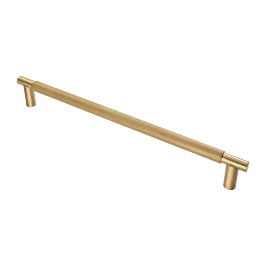 VARESE PULL HANDLE - 450MM C/C - SATIN BRASS -