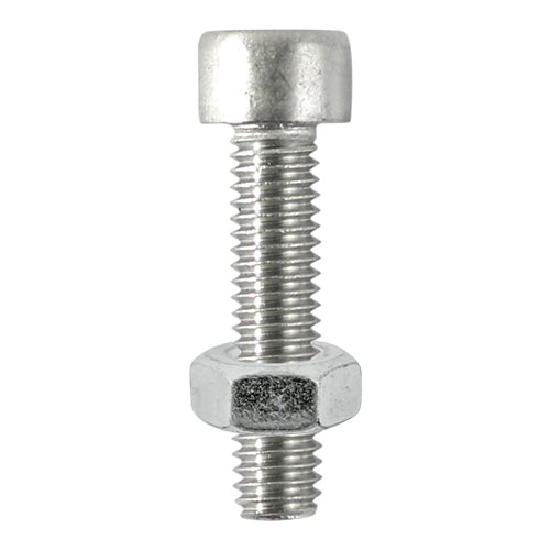 4 x TIMCO Cap Socket Screws DIN912 A2 Stainless Steel - M8 x 20