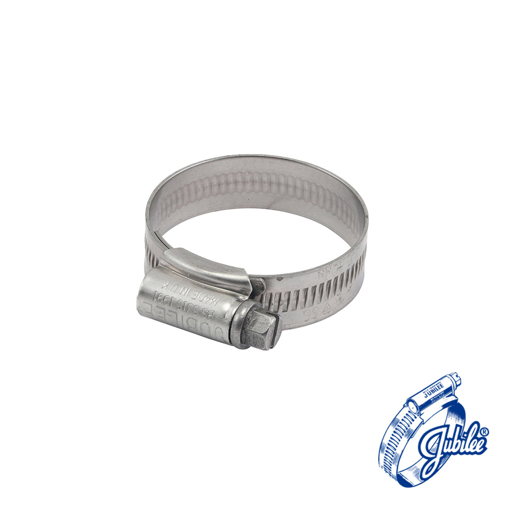 10 x Jubilee Clip Stainless Steel 30-40mm