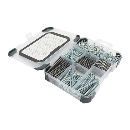 TIMCO Pins & Nails Mixed Tray
 - 495pcs