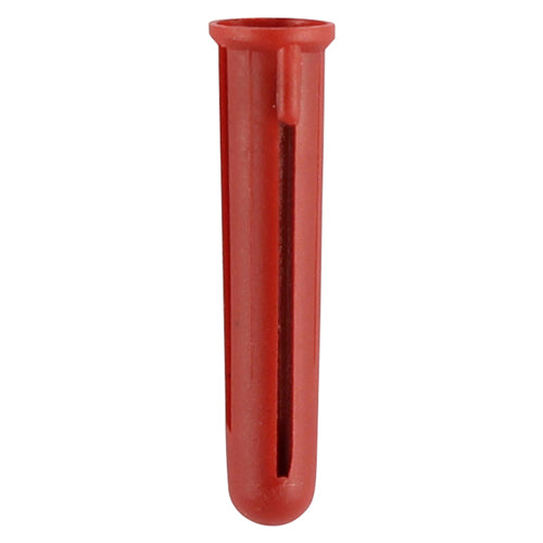 450 x TIMCO Red Plastic Plugs - 30mm