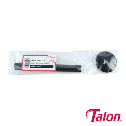 Pair of - Talon Snappit Kit Black - 15mm x 200mm x 18mm