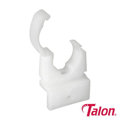 25 x Talon EZ Joist Pipe Clips White - 22mm