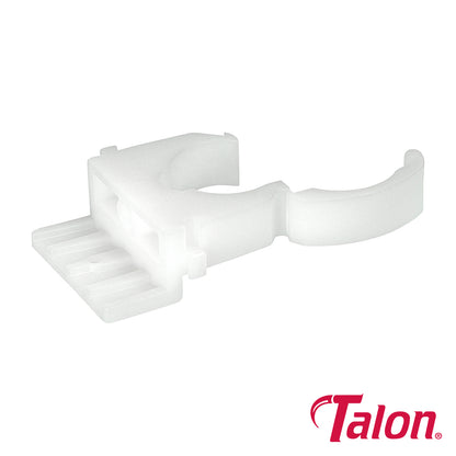 100 x Talon EZ Joist Pipe Clips White - 22mm