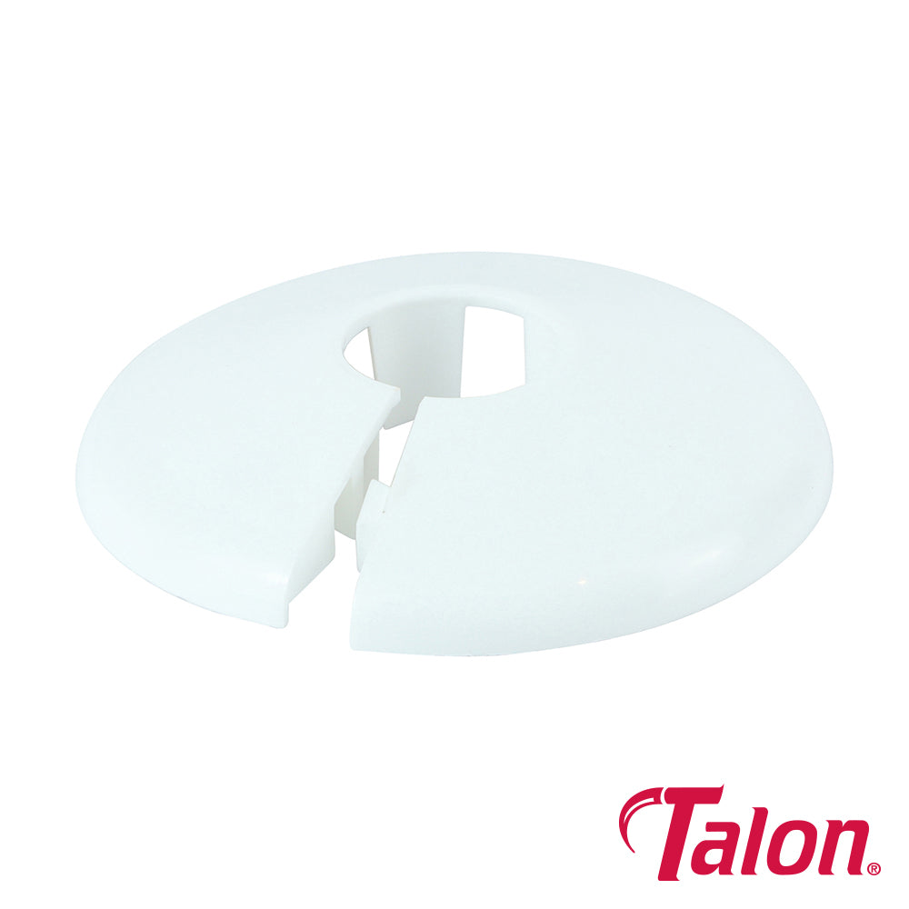 10 x Talon Pipe Collar White - 15mm