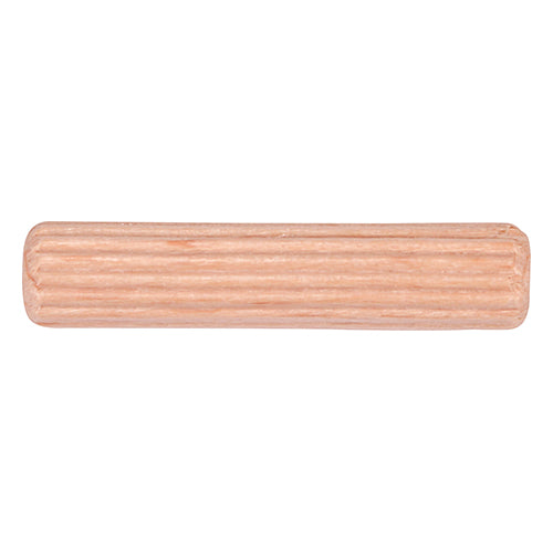 100 x TIMCO Wooden Dowels - 8.0 x 40