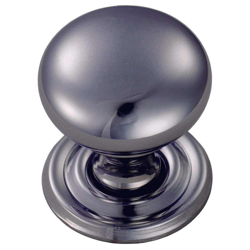 FTD HOLLOW VICTORIAN KNOB 38MM - POLISHED CHROME - 38 ( 37 )