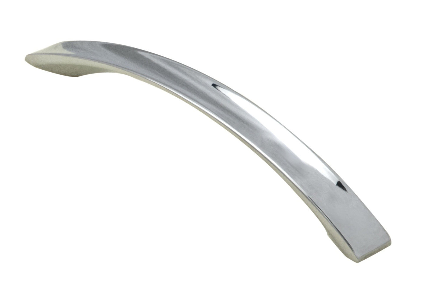 FTD CONCAVE BOW HANDLE 160MM C/C - POLISHED CHROME - 160 ( 202 )