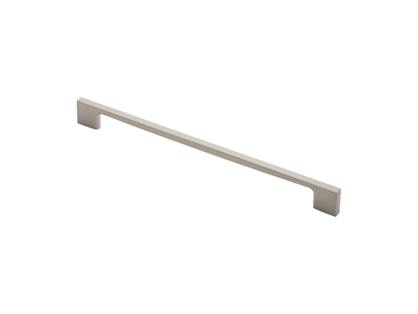 FTD SLIM D HANDLE 256MM C/C - SATIN NICKEL - 256 (288)