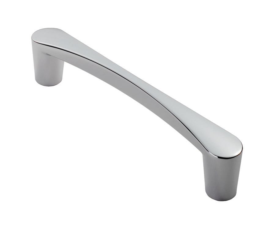 FTD VENTURI D HANDLE 128MM C/C - POLISHED CHROME - 128 ( 146 )