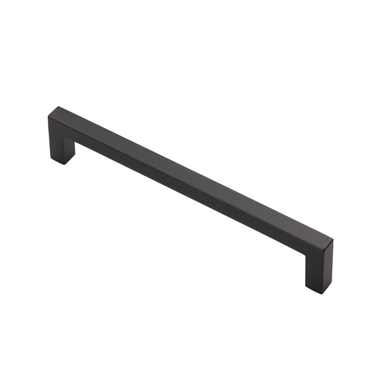 FTD BLOCK HANDLE 160MM C/C - MATT BLACK - 160mm