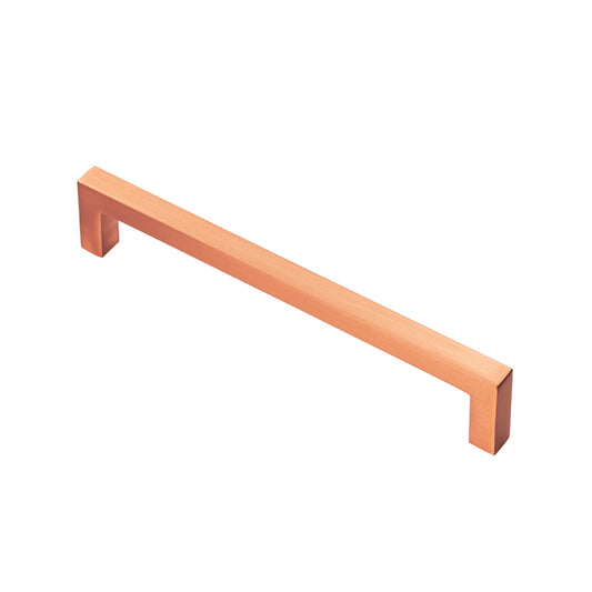 FTD BLOCK HANDLE 160MM C/C - SATIN COPPER - 160mm