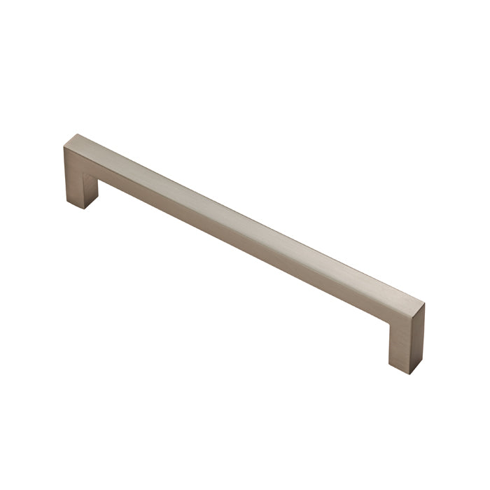 FTD BLOCK HANDLE 160MM C/C - SATIN NICKEL - 160mm