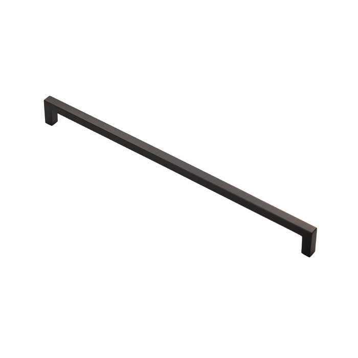 FTD BLOCK HANDLE 320MM C/C - MATT BLACK - 320mm