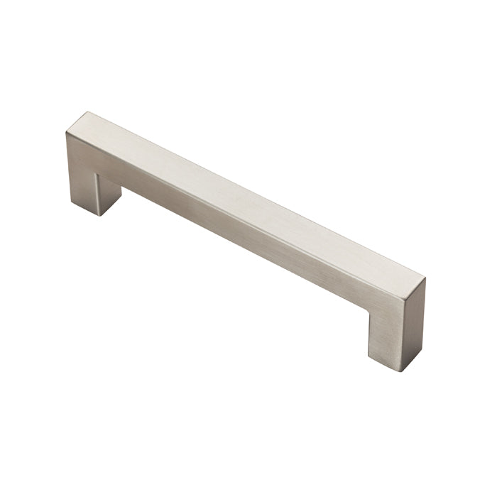 14MM DIA. MITRED LINEAR PULL HANDLE - 128MM C/C - BOLT THROUGH FIXING_x005F

 - SATIN STAINLESS STEEL - 128mm c/c