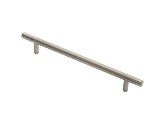 FTD 10MM STAINLESS STEEL T- BAR HANDLE 160MM C/C - STAINLESS STEEL - 160 ( 210 )