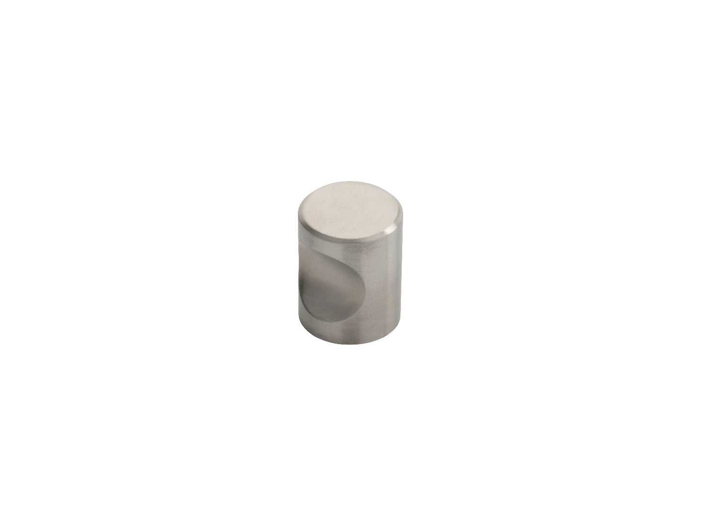 FTD STAINLESS STEEL CYLINDRICAL KNOB 20MM - STAINLESS STEEL - ( 20 )