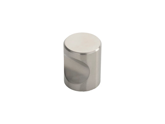 FTD STAINLESS STEEL CYLINDRICAL KNOB 30MM - STAINLESS STEEL - ( 30 )