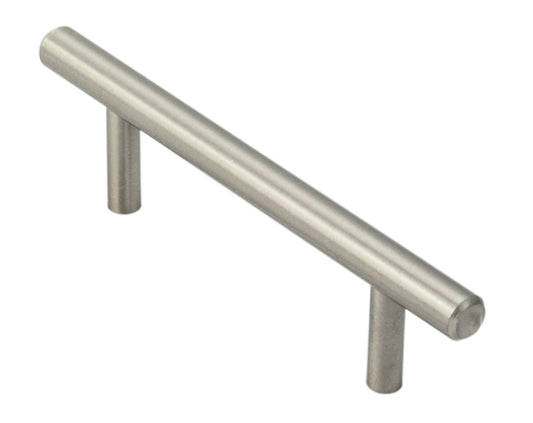 FTD 8MM MINI T BAR HANDLE 64MM C/C - SATIN NICKEL - 64 ( 100 )