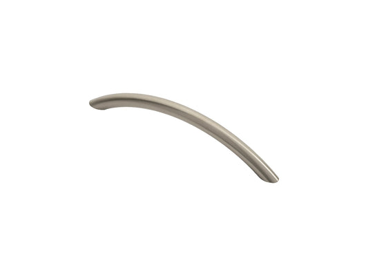 FTD 10MM BOW HANDLE 128MM C/C - SATIN NICKEL - 128  ( 153 )