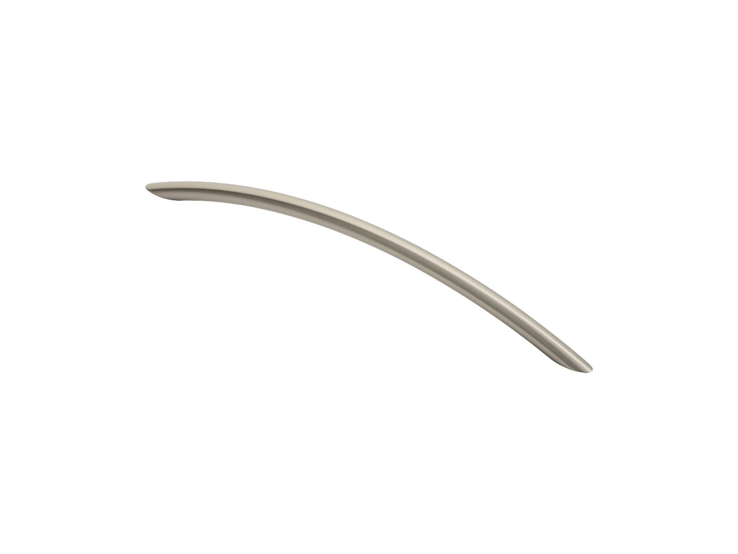 FTD 10MM BOW HANDLE 224MM C/C - SATIN NICKEL - 224 ( 256 )