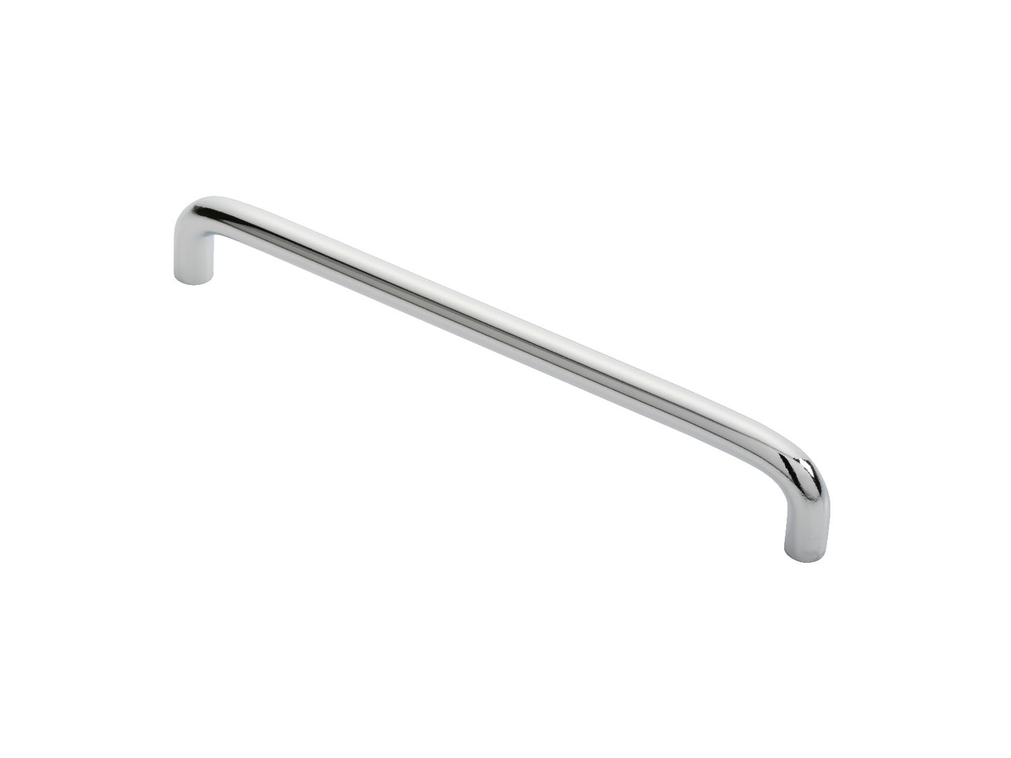 FTD 10MM D HANDLE 192MM C/C - POLISHED CHROME - 192 ( 202 )