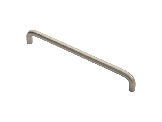 FTD 10MM D HANDLE 192MM C/C - SATIN NICKEL - 192 ( 202 )