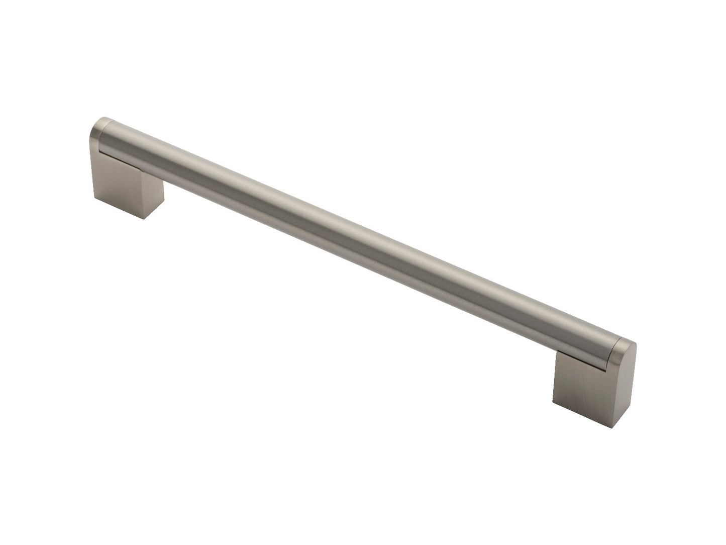 FTD 14MM BAR HANDLE 192MM C/C - SATIN NICKEL/STAINLESS STEEL - 192 ( 232 )