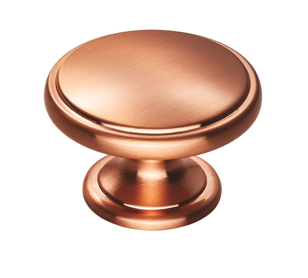 FTD OXFORD KNOB 38MM - SATIN COPPER - 25 ( 38 )