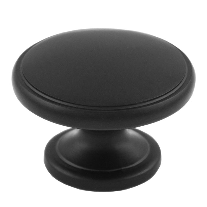 FTD OXFORD KNOB 32MM - MATT BLACK -