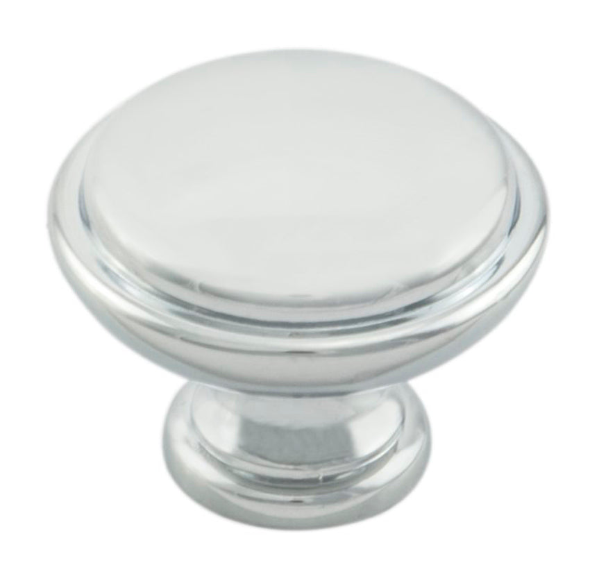 FTD SHAKER STYLE KNOB 35MM - POLISHED CHROME - 19 ( 35 )