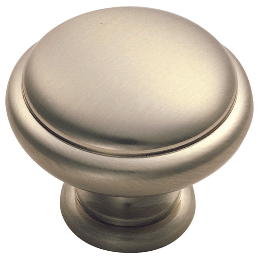 FTD SHAKER STYLE KNOB 35MM - SATIN NICKEL - 19 ( 35 )