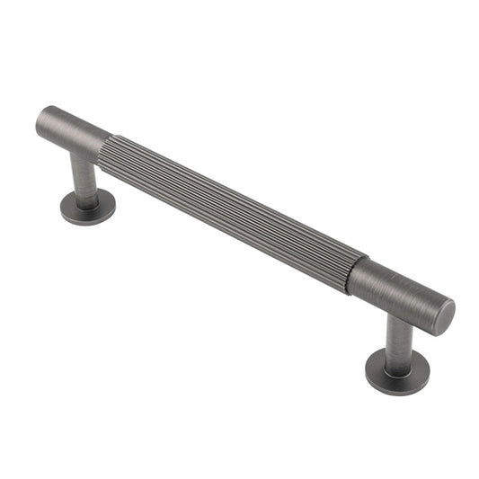 LINES CABINET PULL HANDLE 128MM C/C - ANTHRACITE -