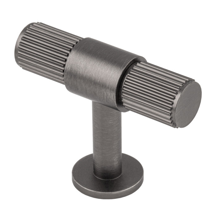 LINES CABINET T-BAR KNOB - ANTHRACITE -