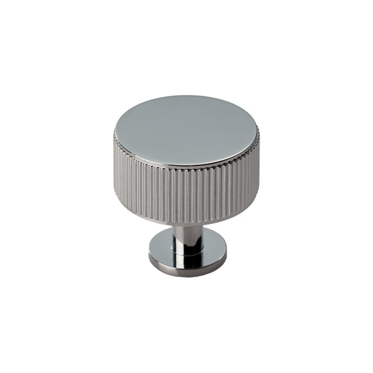 LINES CABINET RADIO KNOB - POLISHED CHROME -